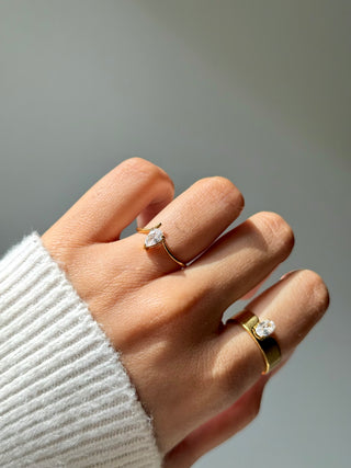 Penelope Ring- 18k Gold Plated