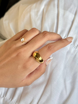 Divaa Ring- 18k Gold Plated