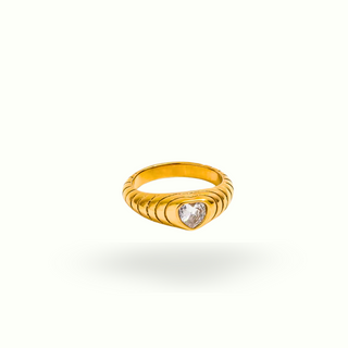 Evangeline Ring- 18k Gold Plated