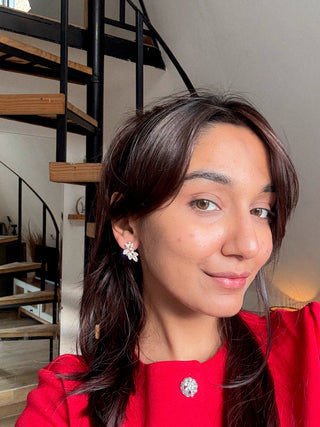 Marquise Cluster Studs- 5A zirconia