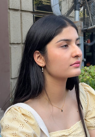 Twin Star Earrings- 18K Gold Plated