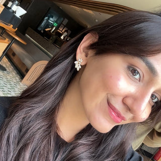 Marquise Cluster Studs- 5A zirconia